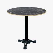 Table bistrot Bistrotab - piétement en fonte, choix de plateaux sur mesure, usage intérieur et extérieur_5