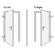 Vidaxl porte d'entrée blanc 98x200 cm pvc 3187922_5