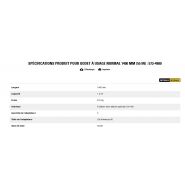 573-4980 godet d'excavation à usage normal - caterpillar finance france - 1400 mm (55 in) - capacité 1.3 m³_5