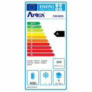 Armoire emboutie positive 1 porte GN2/1 FULL AISI304 PBF40RSGR-FULL304 Atosa_5