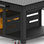 Table de soudage Rhino 1200x1200mm Ø16mm + Kit 66 Accessoires_5