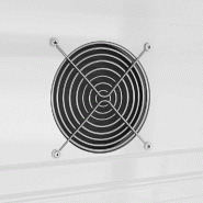 Arrière-bar réfrigéré 3 portes battantes vitrées - 320 litres | BKTG3SN_5