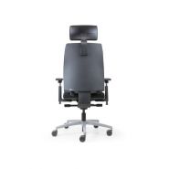 Fauteuil ergonomique 24h/24 - SAX 24 - Mécanisme synchro, accoudoirs 4D, support lombaire réglable_5