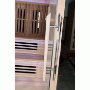 SAUNA COMBI BOREAL® ELÉGANCE PRO 6 - 200X200 INFRAROUGE + VAPEUR_5