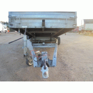 Remorque plateau basculant 3T5 Hubière - CNT 352 TD - 6,75 m x 5 m x 0,60 m - occasion_5