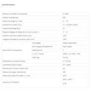 ZLP800 - Nacelle suspendue pour remise en état et peinture - Alliage d'aluminium / galvanisé - Haoke - 800 kg, 300 m_5