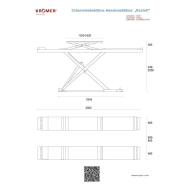 Pont élévateur à ciseaux encastré Idéal pour géométrie & réception véhicules - XX81_5