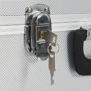 Vidaxl boîte à outils 38x22,5x34 cm argenté aluminium 91848_5