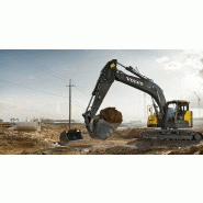 ECR145EL PELLES HYDRAULIQUES MOYENNES SUR CHENILLES VOLVO  14 435 - 16 677 KG / 90 KW_5