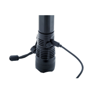 Lampe de poche rechargeable en aluminium avec lumière COB haute puissance et modes d'éclairage multiples_5