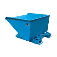 Bac basculant automatique 4A / S4A - Vidage décalé au-dessus d'un conteneur - Étanche à l'huile et à l'eau_5