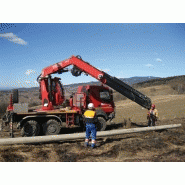 Grue auxiliaire Fassi F315A e-dynamic - 31,09 tm - 26,70 m avec jib - rotation 400°_5