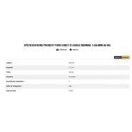 Godet d'excavation à usage normal - caterpillar finance france - 1 650 mm (65 in) - poids 444 kg_5