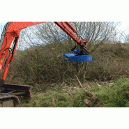 Outil de coupe robuste pour minipelles et tractopelles