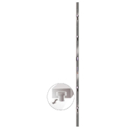 Vidaxl porte d'entrée blanc 98x208 cm pvc 3157076_5