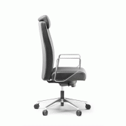 Fauteuil de direction en cuir Bost - Sokoa - cuir noir, Non_5