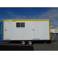 Base vie aménageable sur mesure pour chantiers