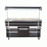 Buffet réfrigerée gn 4/1 l1500mm 7078.0010 COMBISTEEL_5