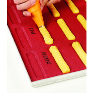 Tapis silicone EMPREINTES micro-perforé - Pour 24 éclairs_5