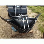 Godet trapèze compatible avec plusieurs marques d'attaches