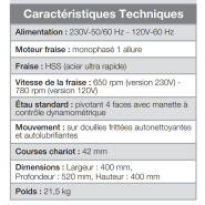 Machine Bravo Professional Silca avec système de calibrage centésimal