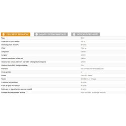 R650 - bétaillères simple essieu - robust - ptac 7500 kg