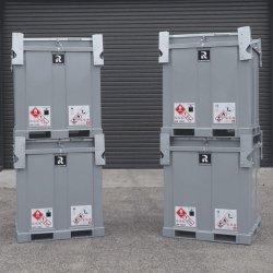 Cuve de transport en acier pour gasoil, fuel et gnr - robustank essentiel