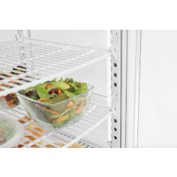 Mini vitrine réfrigérée 98L2T blanc 700498 Bartscher