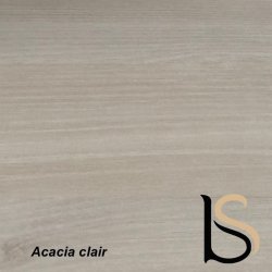 Comptoir de réception monocolore avec PMR Delta - 202, Droite, Acacia clair