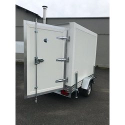 Remorque frigorifique neuve avec simple essieu de 750 kg - ARNO 17