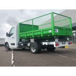 Benne ampliroll 3,5t rehausses grillagées amovibles 7,4m3  - modèle J 3.2