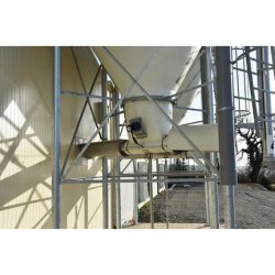 Silo d'élevage à cône axial de 60° pour l'alimentation des veaux  Capacité 20m3, 26m3 ou 30m3 - Poudre de lait