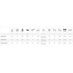 M400 arc t/st/stm - broyeur forestier - marolin - 100 cm