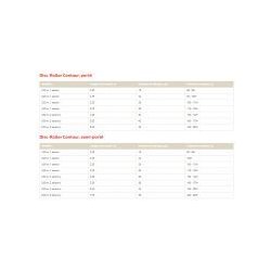 Disc-roller contour - déchaumeur - he-va - largeur de travail de 2,25m à 7,75m