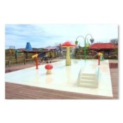 Plateforme aqualudique Athalia - aire de jeux aquatiques pour enfants de 3 à 12 ans - Hauteur de plateforme 20 cm - Durable et démontable