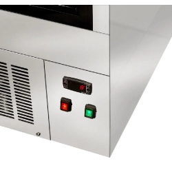 Vitrine réfrigérée de présentation avec service arrière 90 cm (gaz écologique r290a)