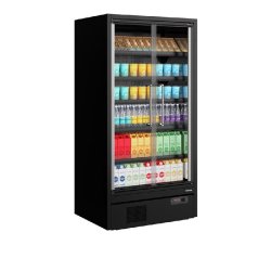 Vitrine réfrigérée Galaxy+ GP10FGD Black - très basse consommation et design somptueux