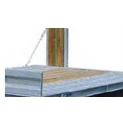 Remorque porte-panneau 6 tonnes - châssis galvanisé à chaud - roues dessous - freinage ABS - ECIM PE 46 600 FA