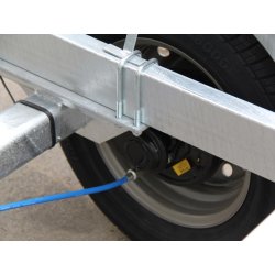 7m80-2m20 2x1500kg- 3000 kg - VLEMMIX - Remorque Porte-Bateau