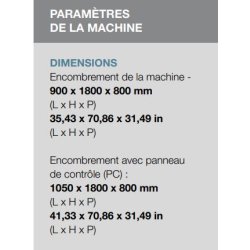 ProTech Plus  machine semi-industrielle pour tailler les clés - Poids 450 kg - Silca SAS