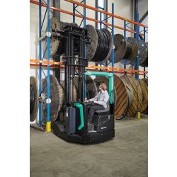 Chariot à mât rétractable multidirectionnel - Sensia Mitsubishi RBM20-25N2 - 2 à 2,5 tonnes - Levage jusqu'à 10m
