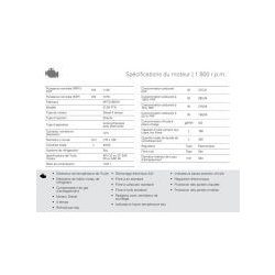 GTW-1215 T6 - Groupe électrogène en container triphasé 60 Hz 1374 kVA - Genelec - MITSUBISHI