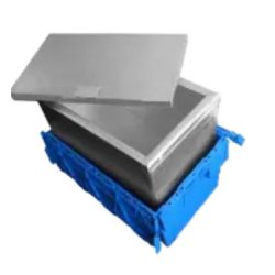 Bac isotherme - Transport sécurisé de produits thermosensibles - Protection 24h été/hiver