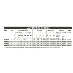GVM 240 XL Benne agricole monocoque grand volume - Gourdon SA - charge 24 tonnes - équipement standard et options