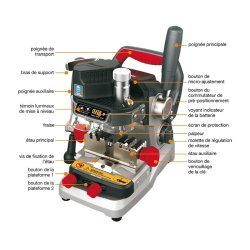XP007 DOLPHIN machine de taille manuelle pour clés laser XHORSE