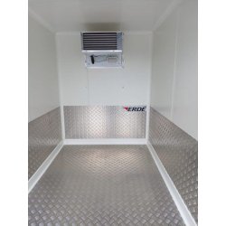 Remorque frigorifique positive simple essieu freinée 750 kg ou 1000 kg - ARTHUR 1