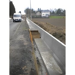 Mur de soutènement en L - LX100 - 100x60 cm - Longueur 2m - Réf. 6300623 - VB Béton
