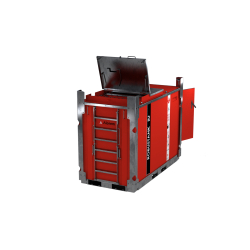 Cuve de transport de gasoil sur la voie publique, disponible en 2100 l et 3000 l - robustank compact - rtc