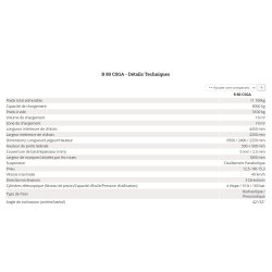R 80 CSGA benne agricole à double essieu - Romsan - capacité 8000 kg