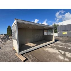 Bungalow cabane de chantier double 6x4,9m